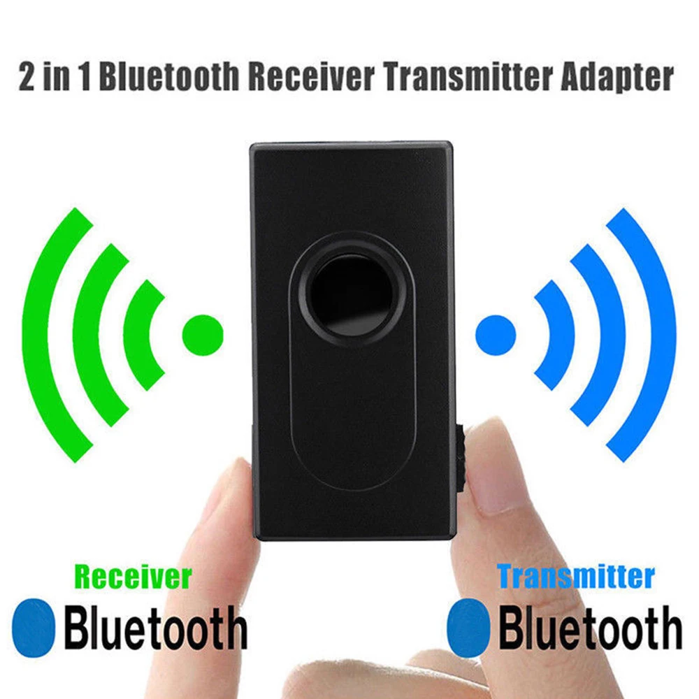 Wireless Bluetooth Audio Transmitter + Receiver 3.5MM RCA Music 2 in1 Adapter | Электроника