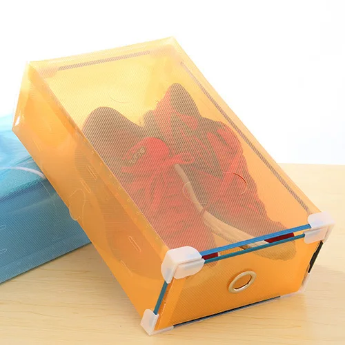 Цвет Инъекций Специальная Толстая Раскладушка Shoebox Обувь Хранения Box Сочетание