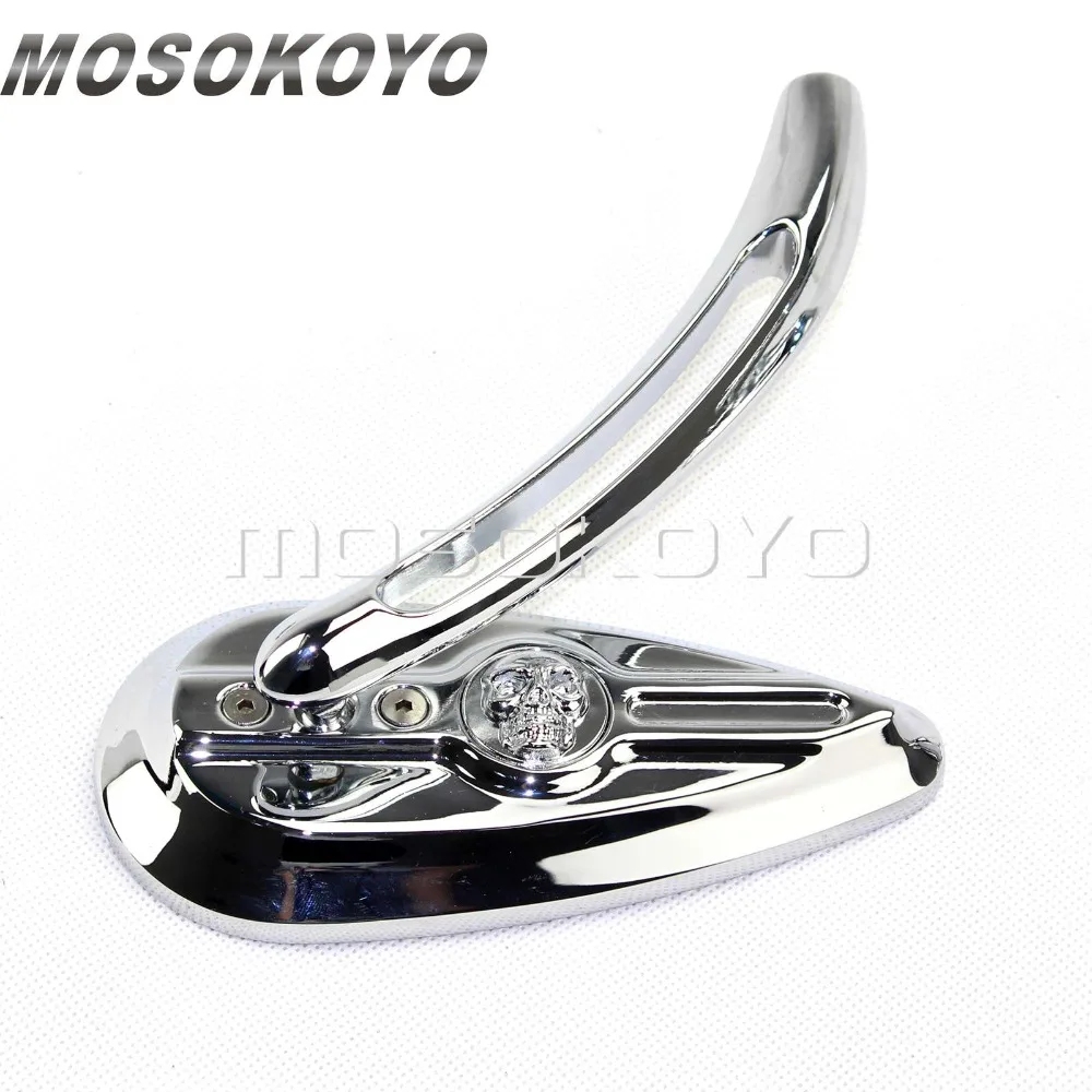 Боковые зеркала заднего вида хромированные для Мотоциклов Harley Heritage Softail Cruiser