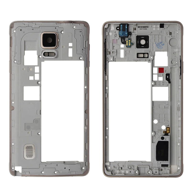 Средняя рамка задняя крышка корпуса Запчасти для samsung Galaxy Note 4 N910 Note 5 N920 Note 8 N950 Note 9 N960