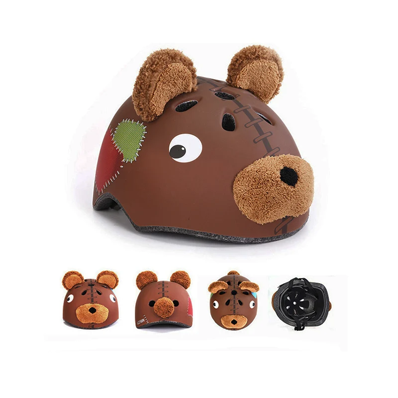 Симпатичные детские велосипедные шлемы Сверхлегкий защитный шлем для езды на