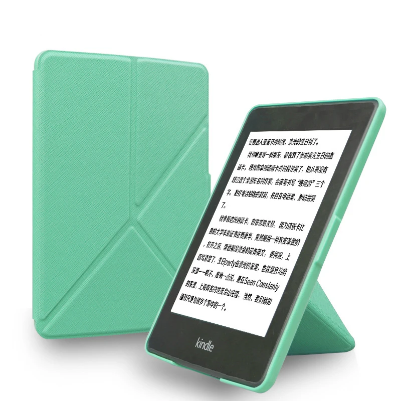 Чехол для Amazon Kindle Paperwhite 1/2/3 мульти форма ТПУ кожаный защитный чехол магнит авто