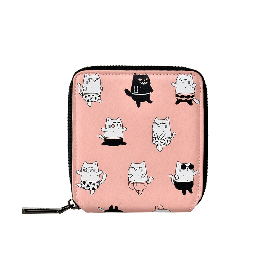 Kiitos Life cute PU Короткие Кошельки для девочек в серии животных (FUN KIK store)|short wallet|wallet