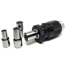 1 комплект B10 самозатягивающийся патрон без ключа + внутреннее отверстие 5 6 8 10 11 12 мм адаптер-Арбор вал двигателя шатун