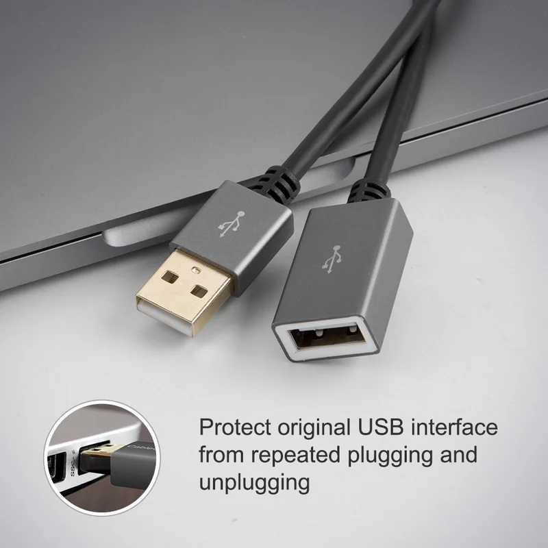 Удлинительный кабель USB 2 0 Переходник A штырь-гнездо для геймпада флеш-накопителя