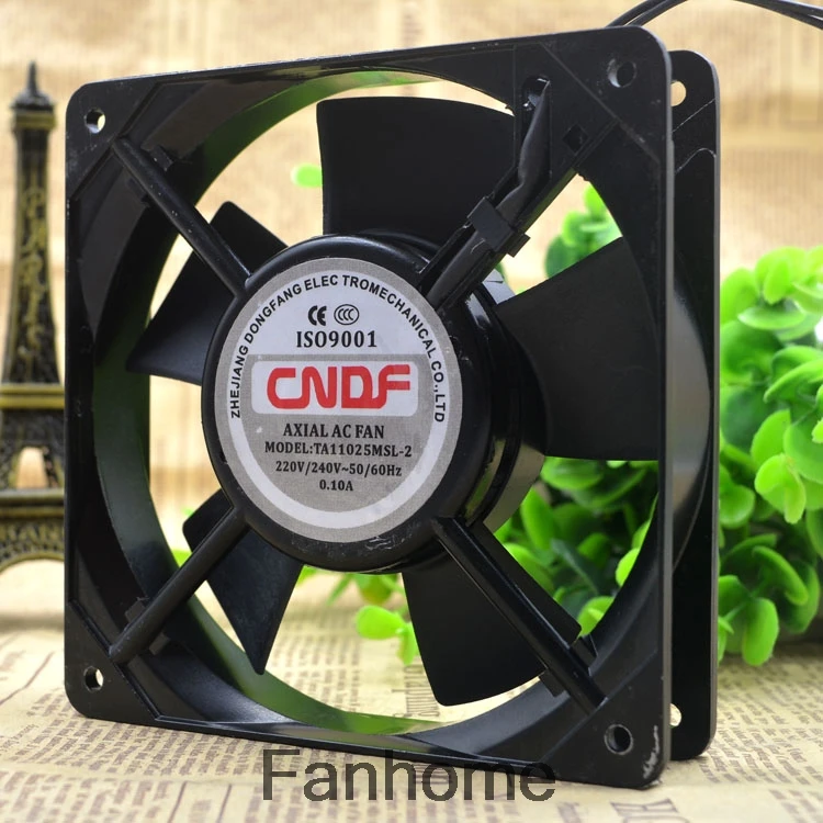 Для CNDF осевой вентилятор TA11025MSL 1 2 промышленный охлаждения 12 см 12025 220 В|Кулеры и