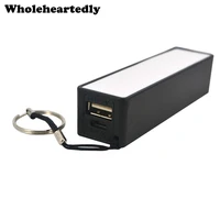 mobile phone portable battery power bank box backup battery charger holder 18650 battery storage box case