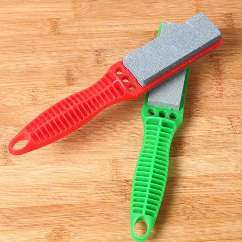 Новый полированный точильный двухсторонний точилка для ножей белый корунд камни заточки бытовых