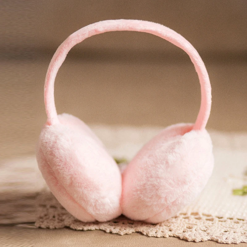 Однотонные Детские Зимние теплые наушники 2019 для мальчиков и девочек удобные