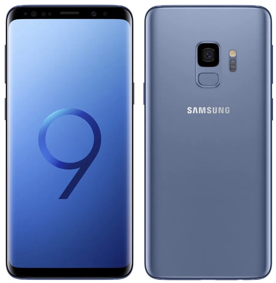 Samsung Galaxy S9 G960U,, LTE, Android, мобильный телефон, четыре ядра, 5,8 дюймов, 12 МП, 4 Гб ОЗУ, 64 Гб ПЗУ, NFC, 3000 мАч, Snapdragon 845