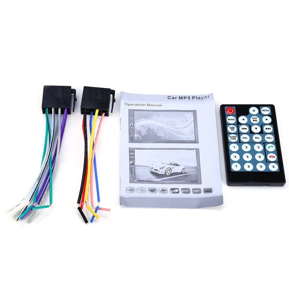 7 &quot2DIN экран автомобиля MP5 плеер Bluetooth стерео fm-радио USB In-Dash | Автомобили и