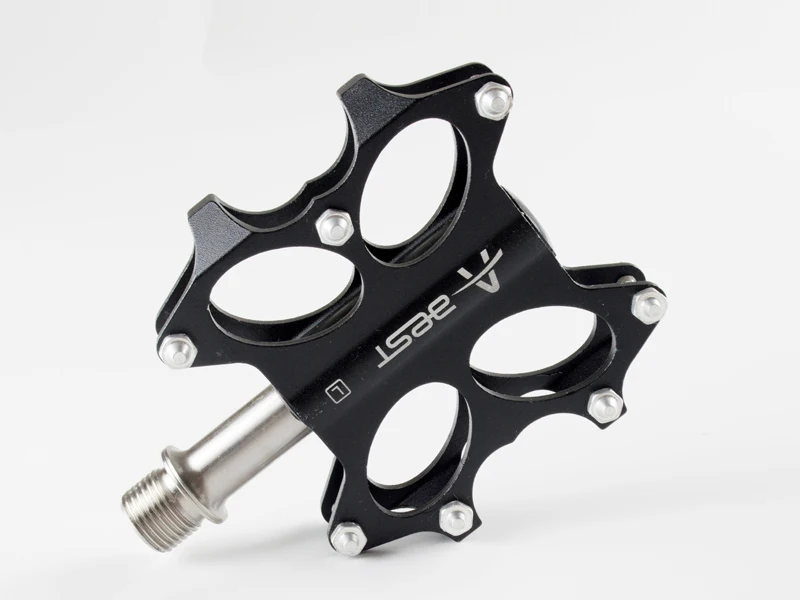 AEST Сверхлегкий Титан Ti шпинделя велосипедные Педали CNC MTB 3 подшипники велосипедные педали горный велосипед герметичная опорная педаль велосипеда