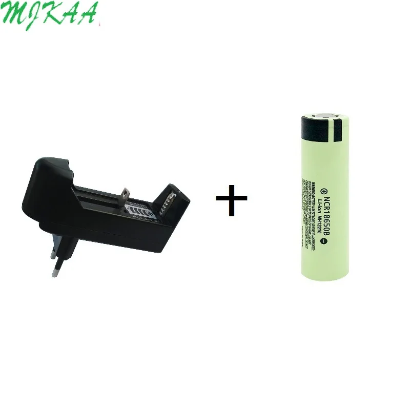 

4pcs 3.7V 3400mAh 18650 Rechargeable Battery + 1 pcs EU AU Plug Universal LI-lon 18650 Battery Charger