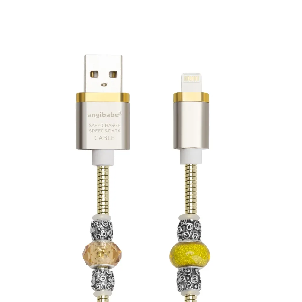 (Золото) искусственная Бриллиантовая вставка для iphone 8 7 6 6s Plus 5 дюймов|cable 2a|cable