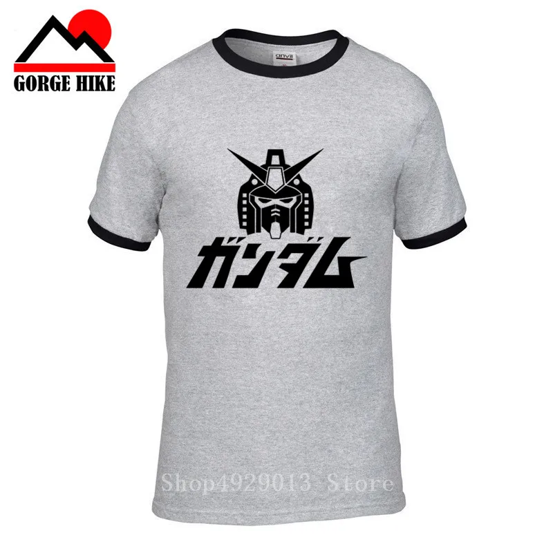 Футболка Coolprint с рисунком аниме мобильный костюм 2019 искусственная кожа короткий