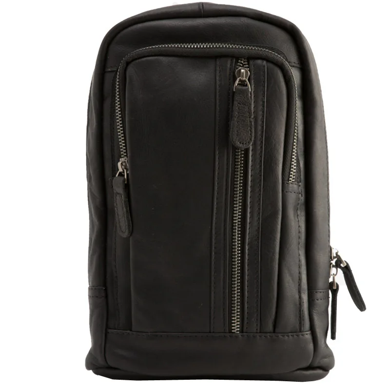 2018 модные мужские сумки через плечо из натуральной кожи маленькие брендовые