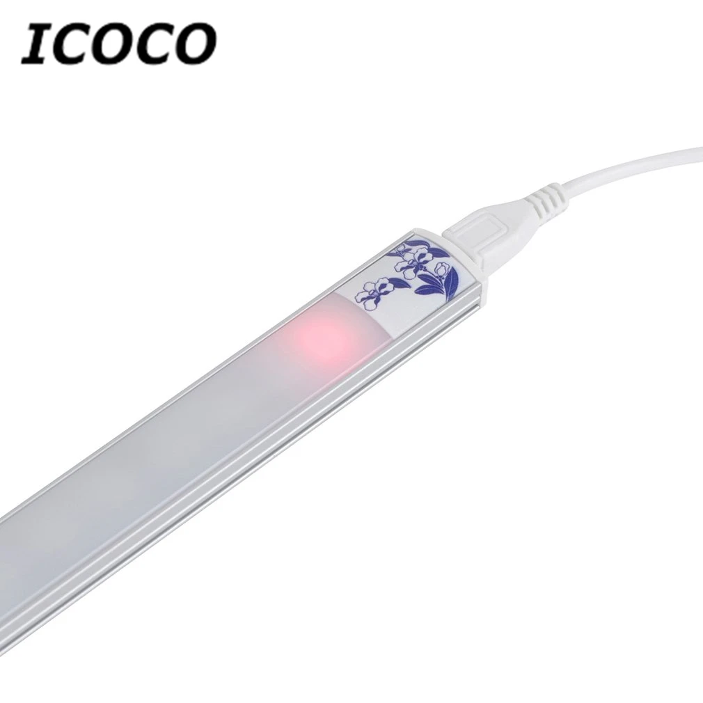 ICOCO длинный бар тип светодиодный датчик вибрации умный свет электрический 15