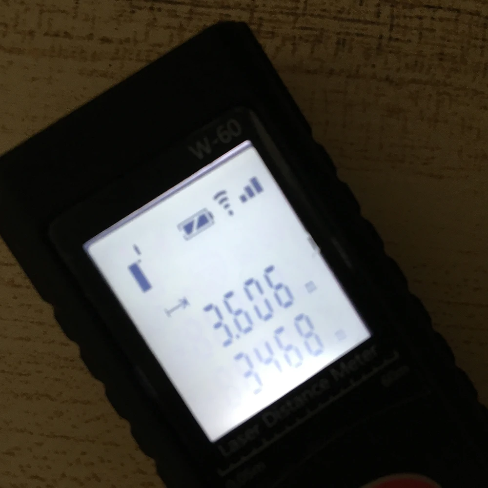 40 м 131ft черный цвет Мини Размер Портативный дальномер лазерный цифровой Лазерная