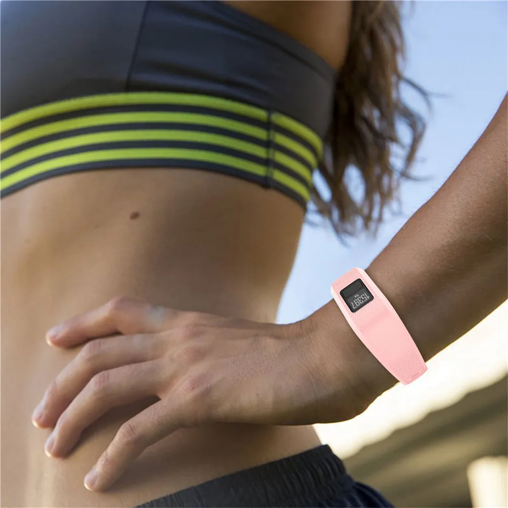 Ремешок для часов Garmin Vivofit 3, мягкий силиконовый сменный ремешок для наручных часов, аксессуар для наручных часов Garmin Vivofit 3 band