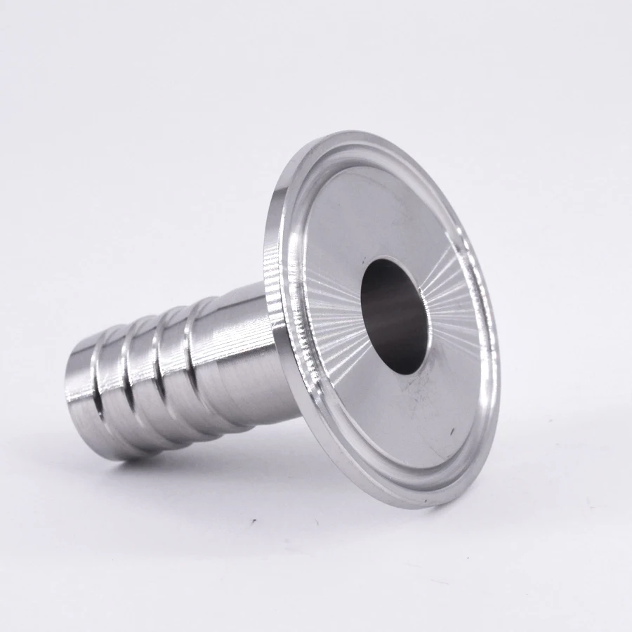 19 мм 3/" шлангная штанга x 1,5" Tri Clamp SUS 304 из нержавеющей стали санитарная тройной Клевер Hosetail Соединительная муфта для домашнего заваривания