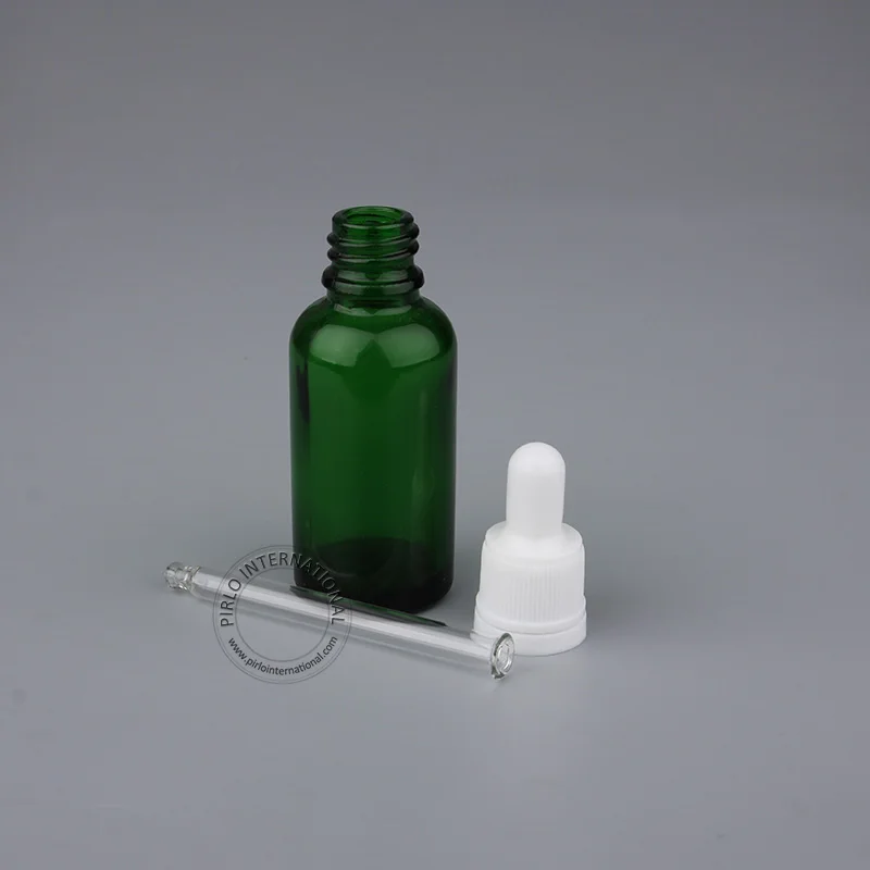 A + 10 шт отличные 30 мл стеклянные бутылки эфирного масла 30cc/1oz зеленая капельница
