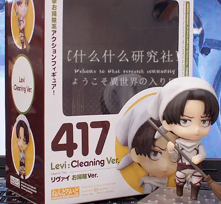 Экшн Фигурка атака на Титанов 417 # Levi версия для очистки|attack on titan action|attack titanattack |