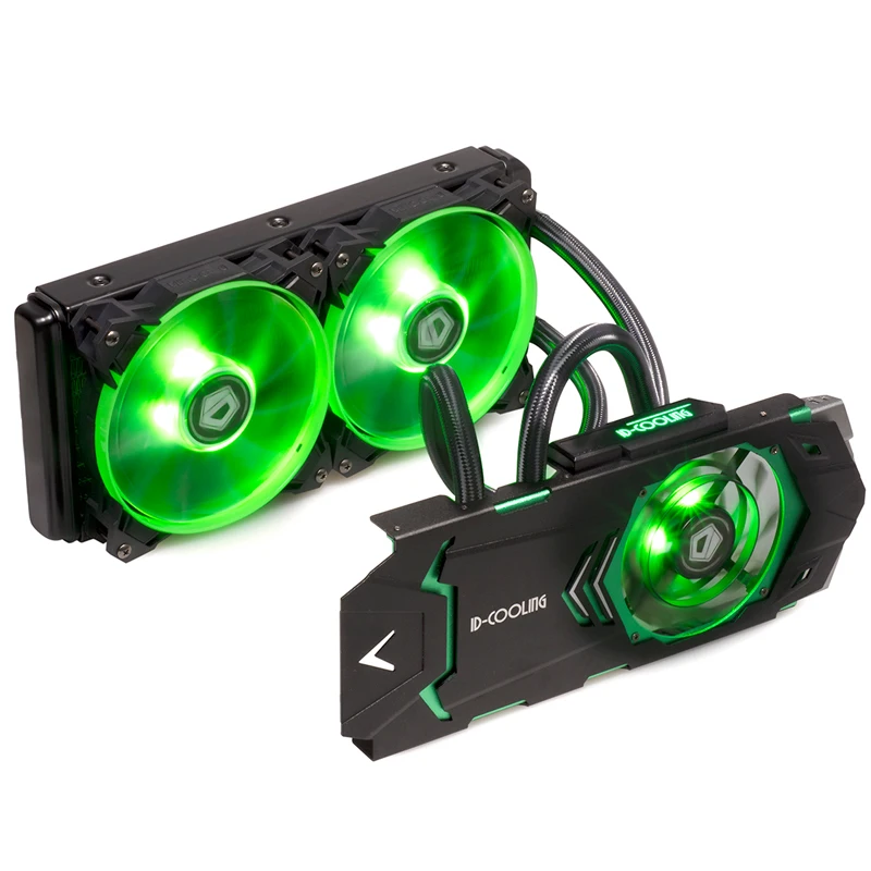 ID Cooling ICEKIMO 240VGA G интегрированный графический радиатор с водяным охлаждением