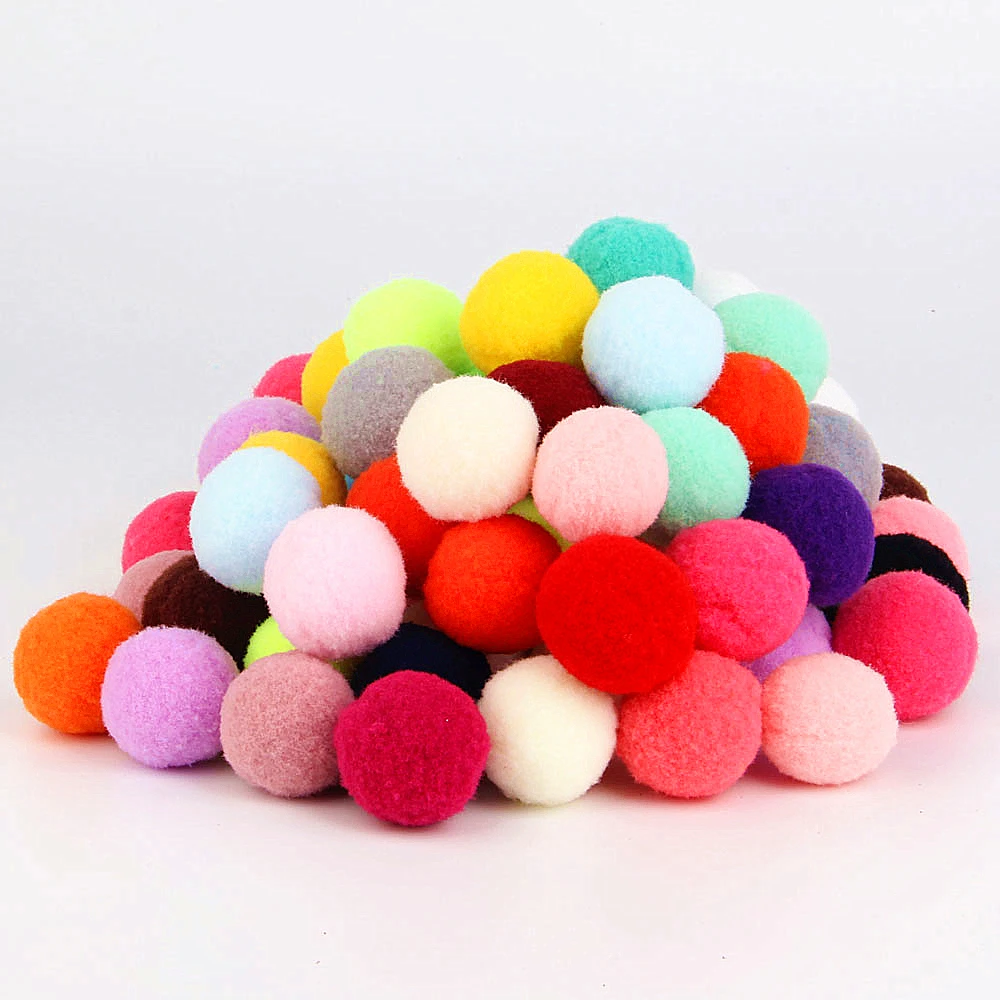 20 г смесь цветов Pom 8/10/15/20/25/30 мм DIY ручной работы из мягкого меха флеш Мяч Помпона отмечание праздника украшение аксессуары