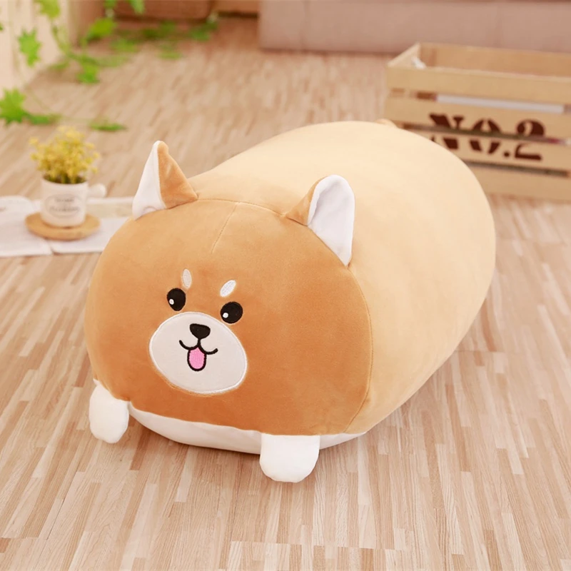 

New Soft Animal Cartoon Pillow Cushion Cute Fat Dog Cat Totoro Penguin Pig Frog Plush Toy Stuffed Lovely kids Birthyday Gift