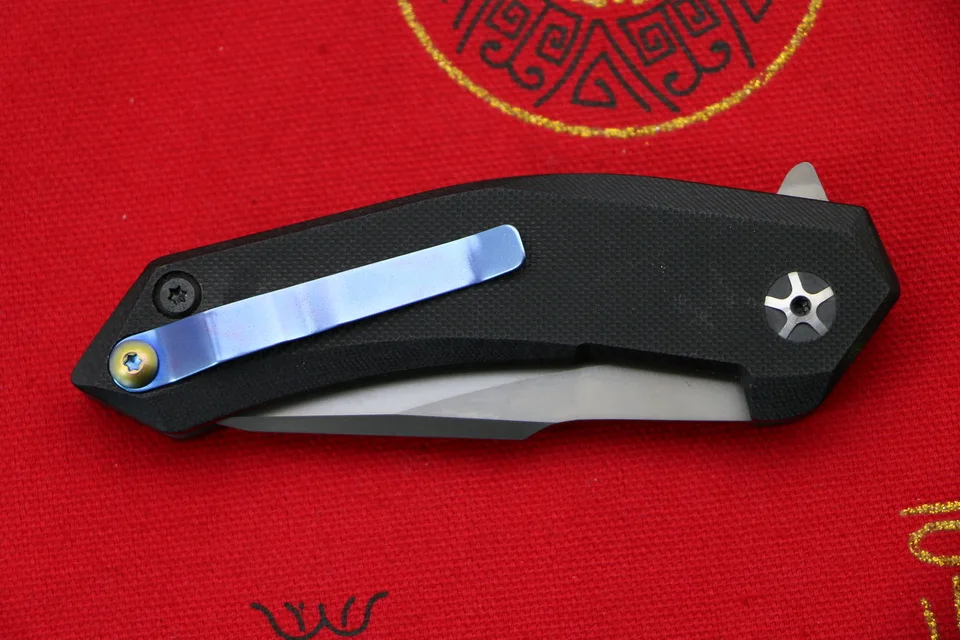 LOVOCOO ZT0095 Фабричный Выпускной 9CR18MOV лезвие G10 Ручка Открытый Флиппер складной нож Кемпинг Охота Карманные Подарочные Ножи EDC инструменты