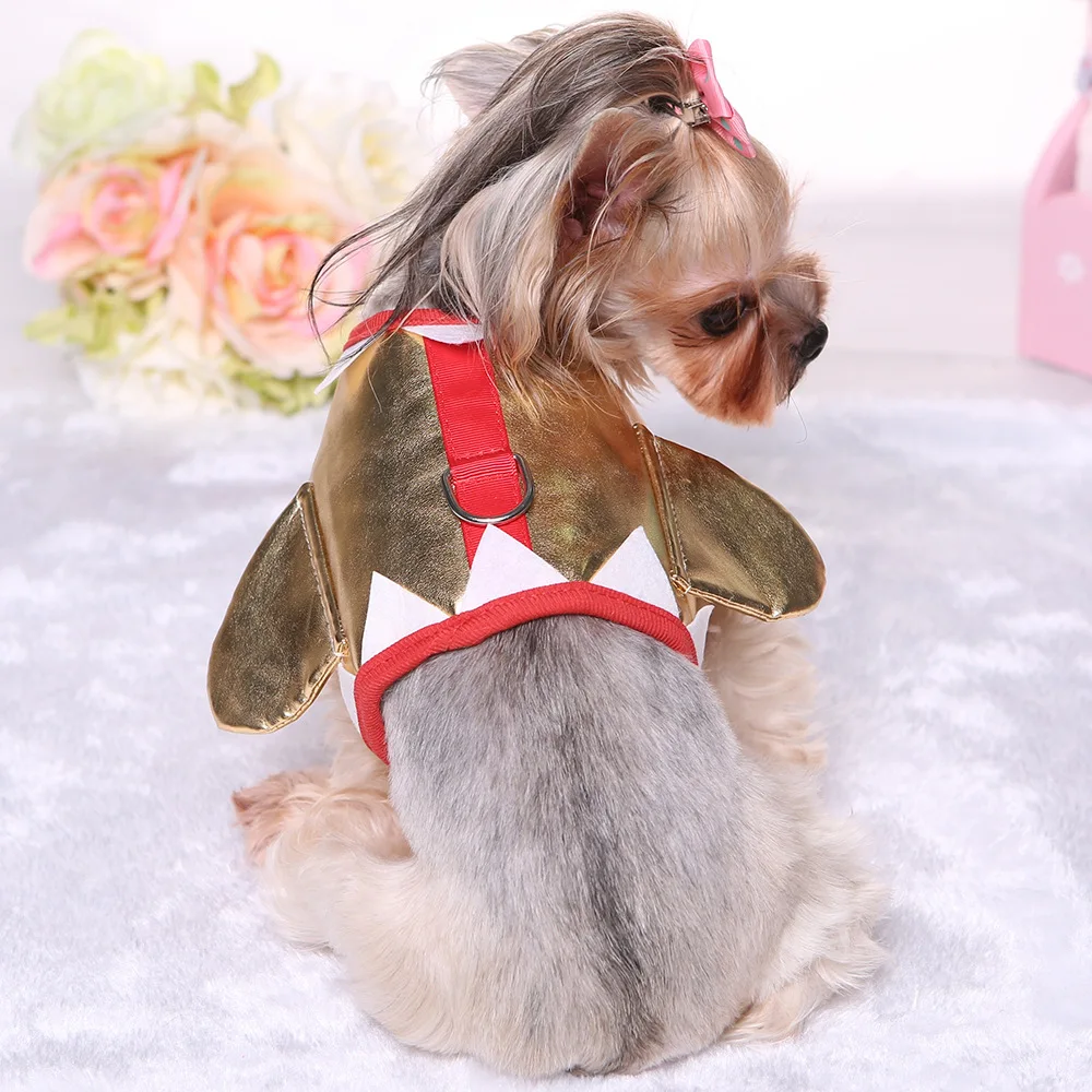 Кожаный ремень для маленьких собак новый дизайн поводки животных в виде акулы