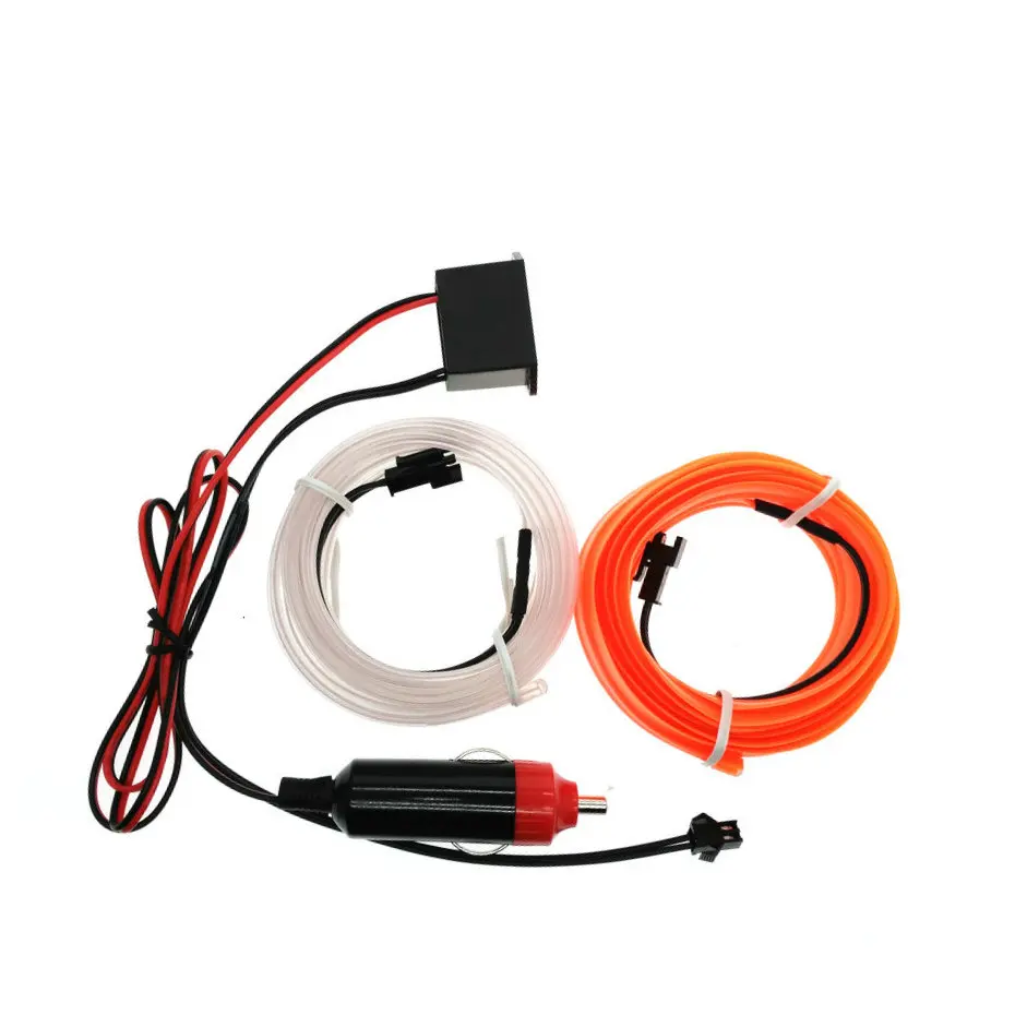 Автомобильный тв светильник s 6 мм с пришивной кромкой неоновый гибкая