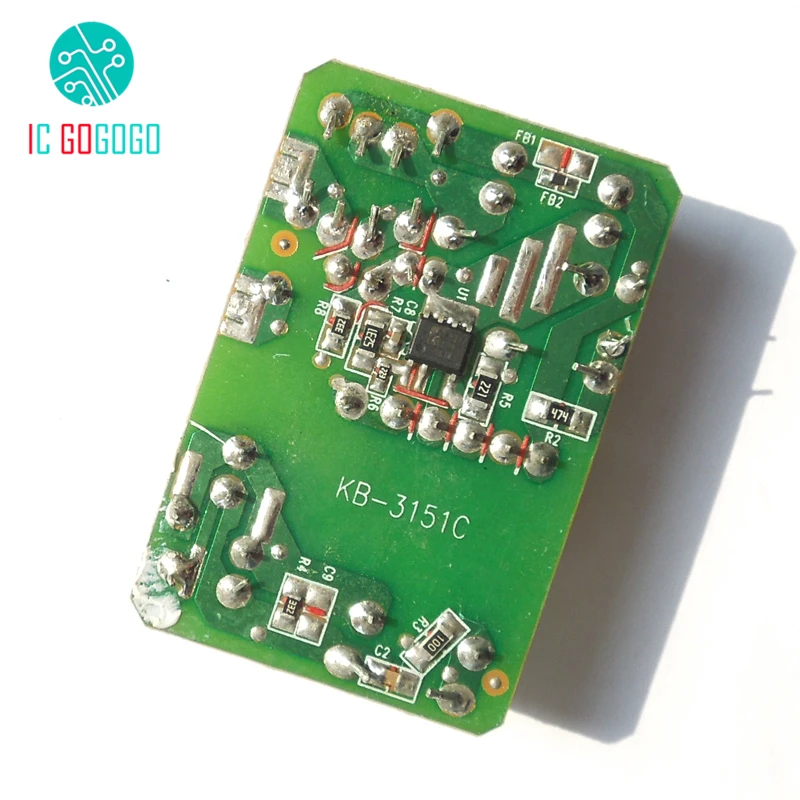 AC DC 9V 1A модуль импульсного источника питания регулятор напряжения постоянного