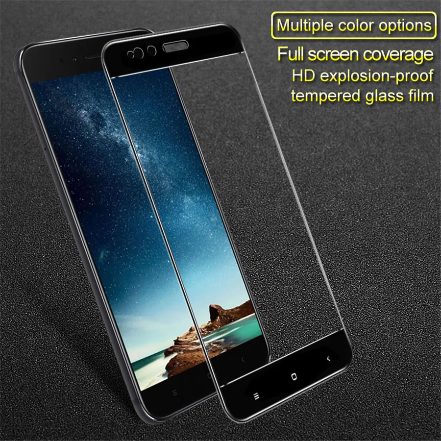 Imak Оригинальное закаленное стекло для Xiaomi Mi A1 5X miA1 5 &quotПремиум полное покрытие
