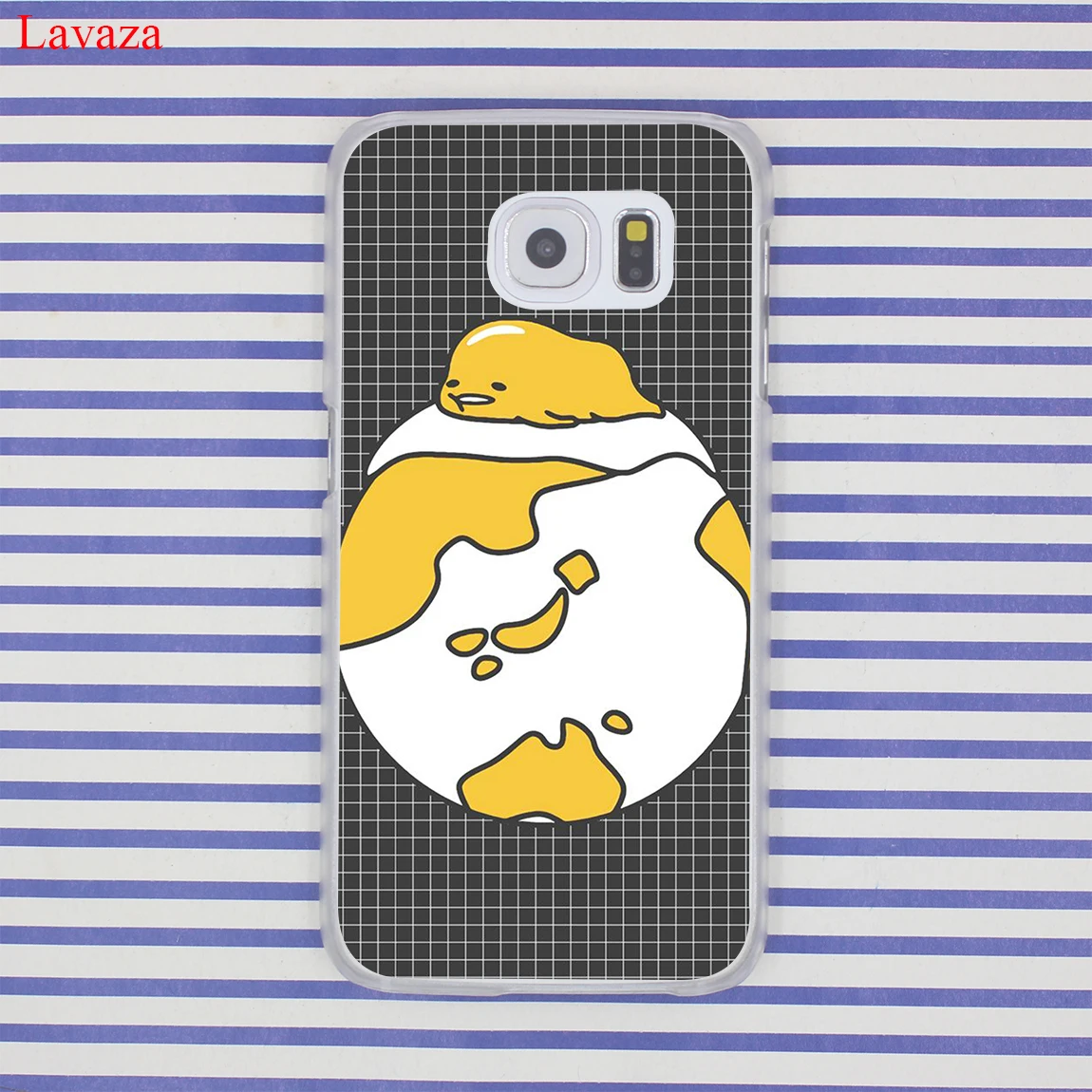 Милый чехол для телефона lawaza gudetama lazy egg Samsung Galaxy S20 Ultra S10E S10 Lite S6 S7 Edge S8 S9 Plus A51 A71 A81