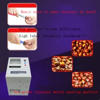 chinese chestnut cutting machine automatic chestnut mouth opening machine chestnut incision hbs blk d
