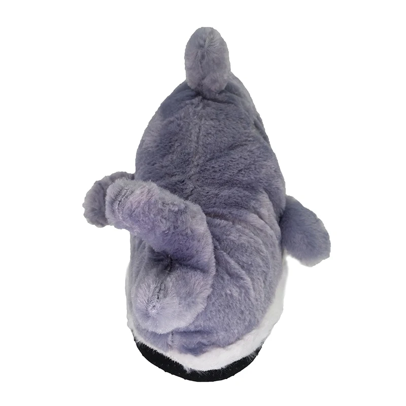 Новинка зимние забавные теплые тапочки CuddlyIIPanda меховые с мягкой подошвой в форме