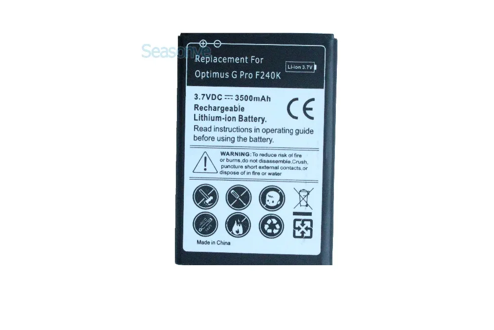 Seasonye 3500mAh BL-48TH сменный аккумулятор + универсальное зарядное устройство для LG Optimus G