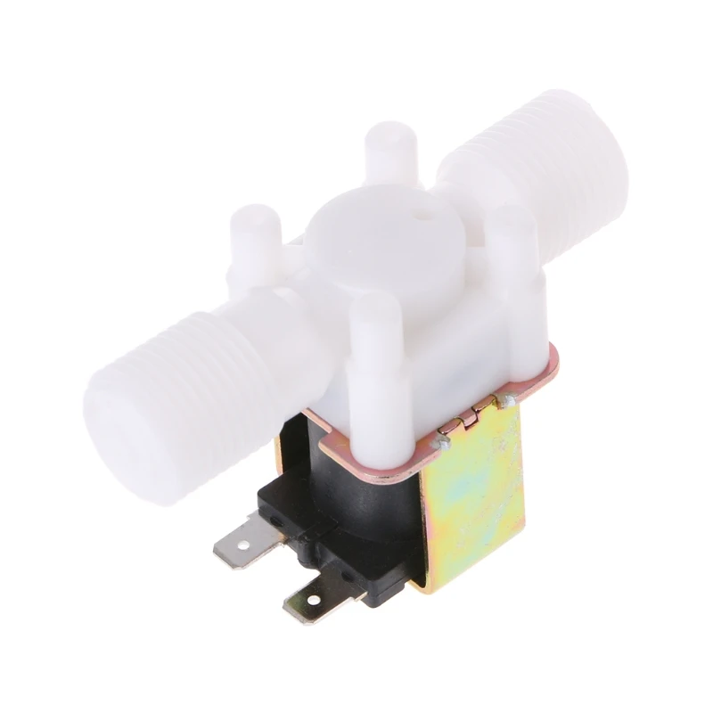 Электрический электромагнитный клапан N/C переключатель подачи воды на входе 1/2