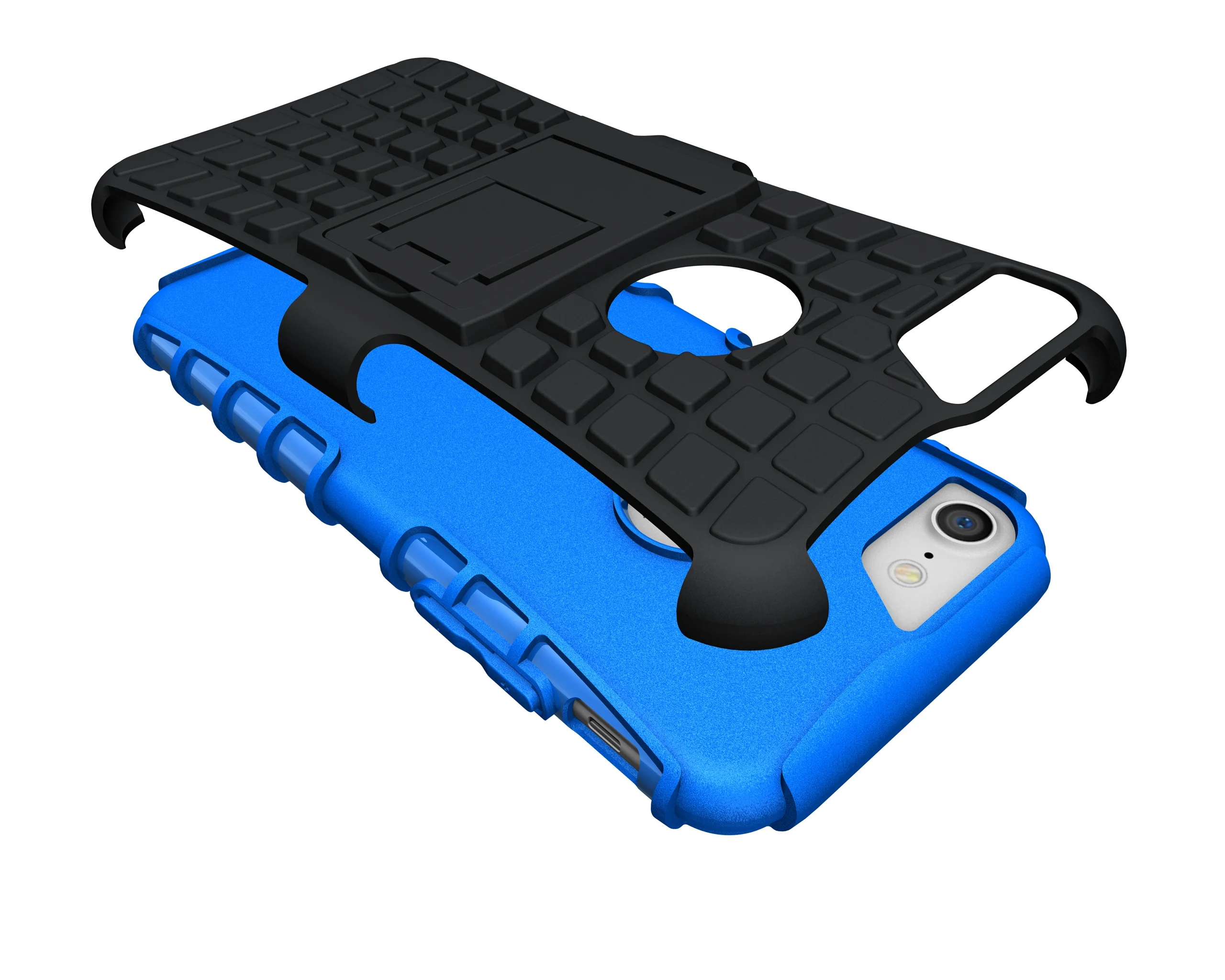 3D прочный пластмассовый гибрид из ТПУ сверхмощный бронированный чехол для