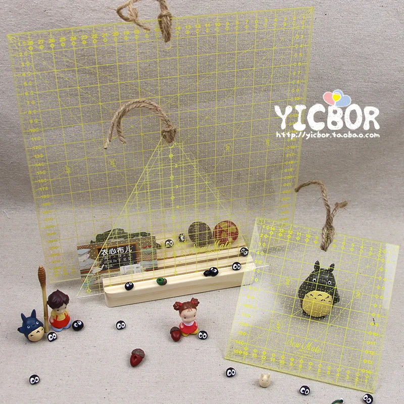 Лоскутная линейка треугольная прямоугольные трапециевидные Угловые линейки |