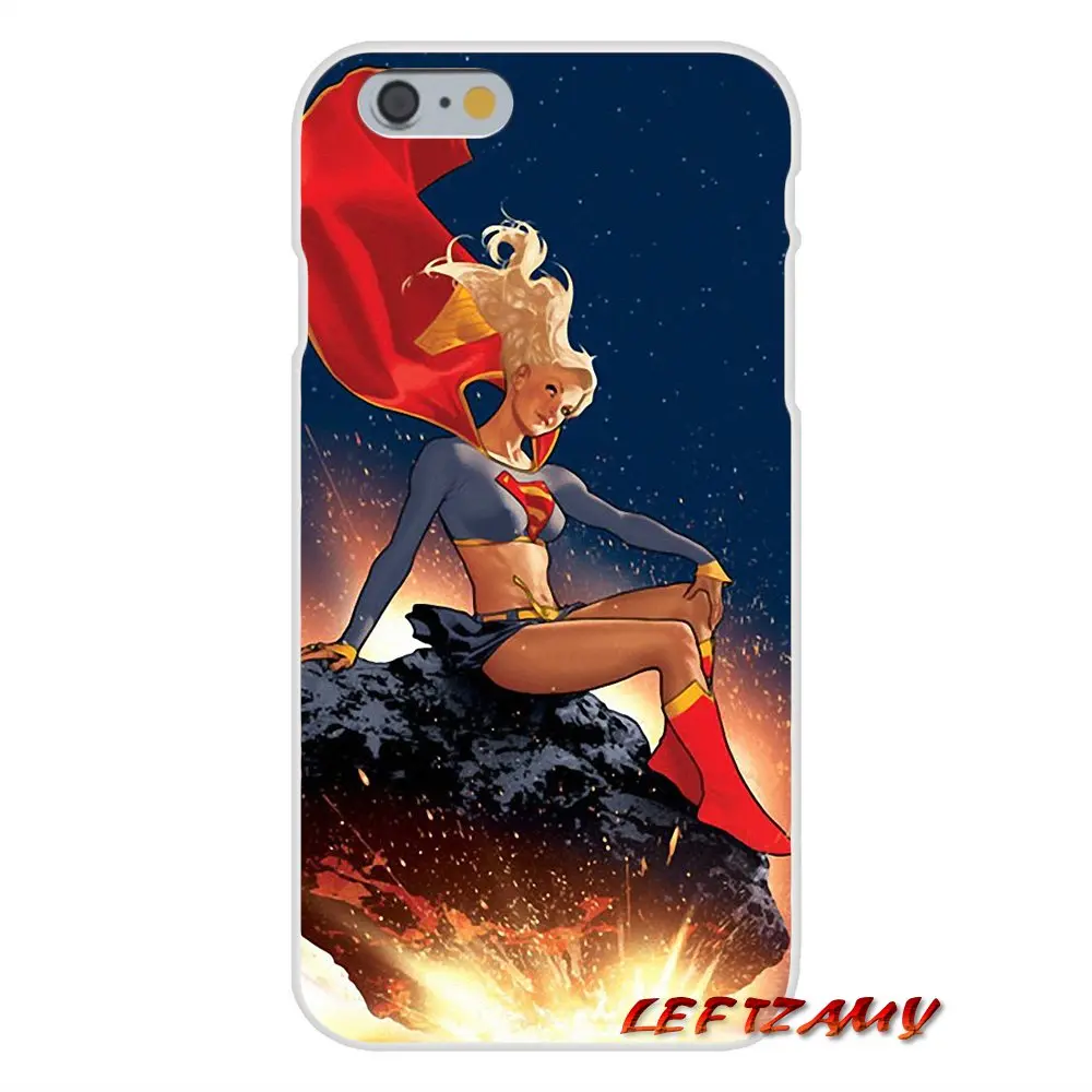 Модный Супергерл comics dc супергерой чехол для телефона Xiaomi Redmi Note 6A MI8 Pro S2 A2 Lite Se MIx Max