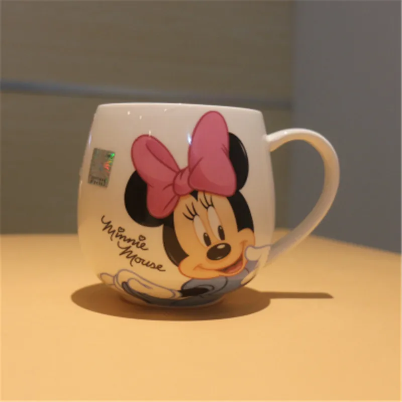 Cartoon Cups Ceramic Mickey Mug Small Size 300ml Creative Fashion Lover Cup Office Coffee Milk Tea Water Xmas Gifts | Дом и сад