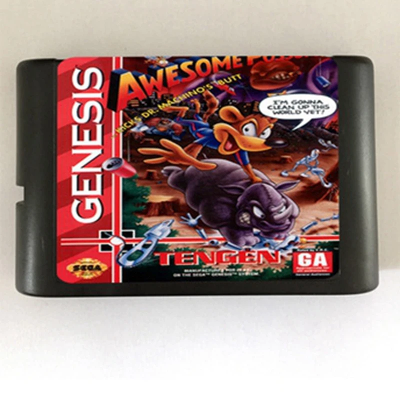 Потрясающий игровой картридж Possum новейшая 16-битная игровая карта для Sega Mega Drive /