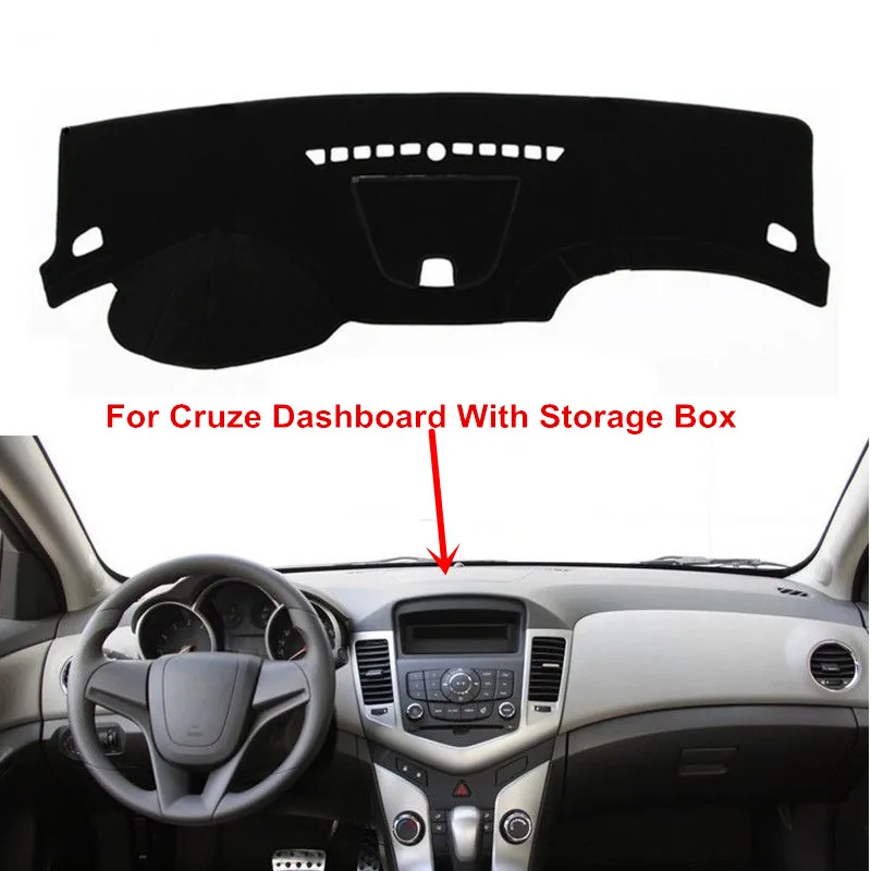Чехол для приборной панели Chevrolet CRUZE 2009 2010 2015 коврик автомобильный Солнцезащитный