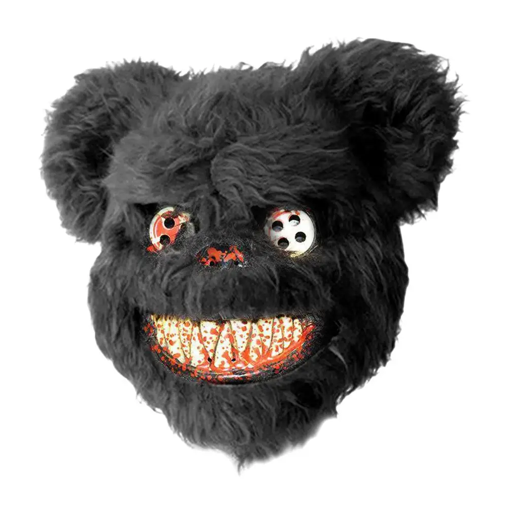 Новая кровавая Teddy Bear Маскарадная маска страшно плюшевые представление на