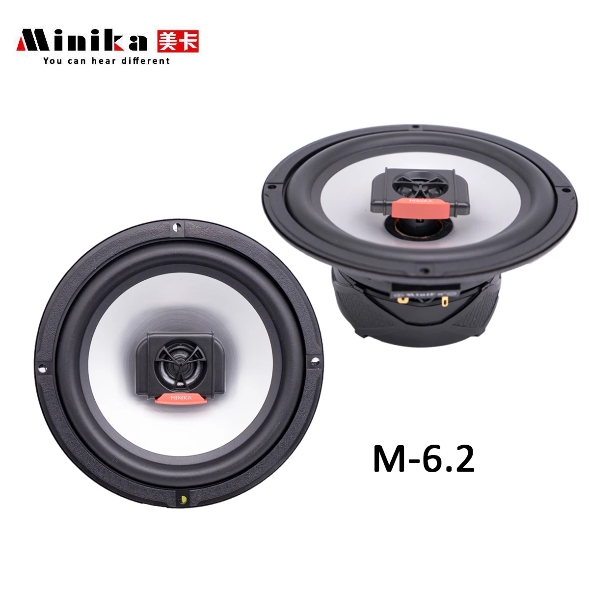 2 шт. Minika 6 5 дюймов 280 Вт полосный автомобильный коаксиальный Hifi динамик двери