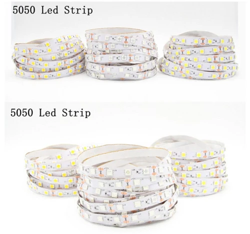 5 M 300 Светодиодные ленты света 3528 5050 5630 SMD rgb-лента рулоны лент Водонепроницаемый