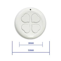roundness design 1 2 3 4ch rf transmitter wireless remote controllearning code