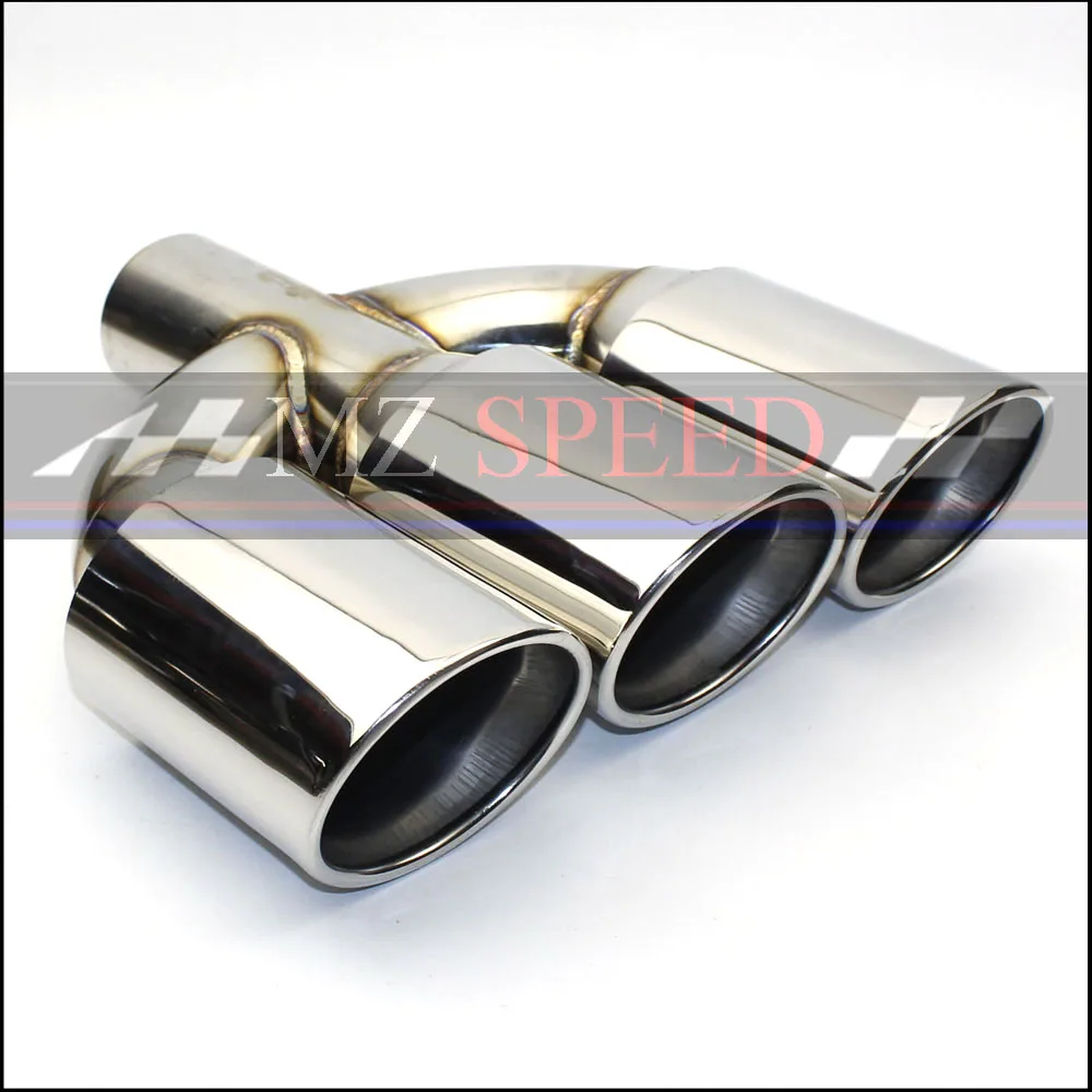 car silenciador de Acero Inoxidable punta del escape tubo Silenciador la cola For Honda Volkswagen Golf | Автомобили и мотоциклы